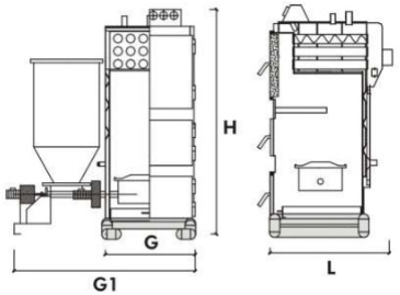 Схема котла Roda EK3G/S