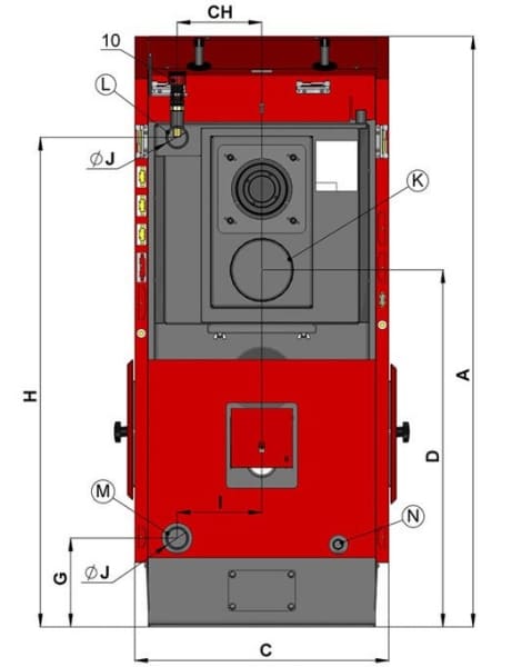 Габарити ATMOS D 20 P