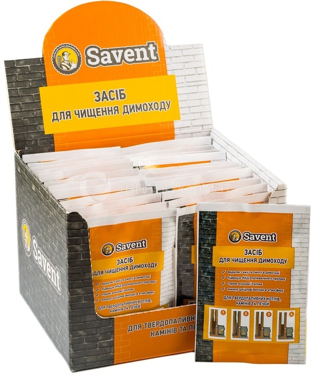 Катализатор для сжигания сажи Savent 1 кг (25 шт х 40 г)