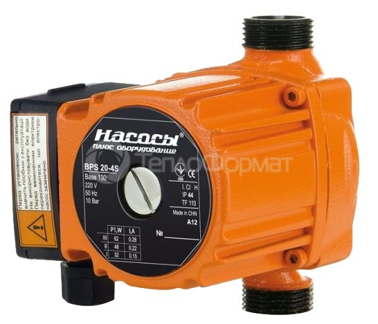 Циркуляційний насос Насоси+ BPS 20-4S-130