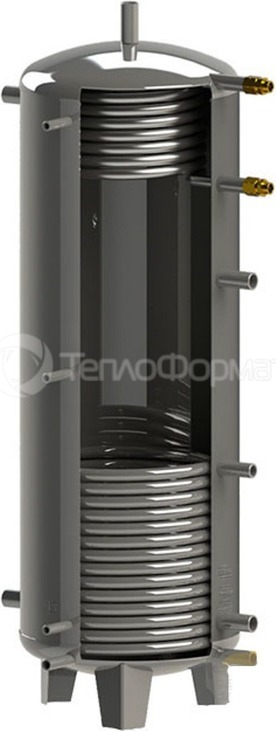 Аккумулирующий бак (емкость) KHT EAI-11-2000-X/Y (d 32 мм) без изоляции