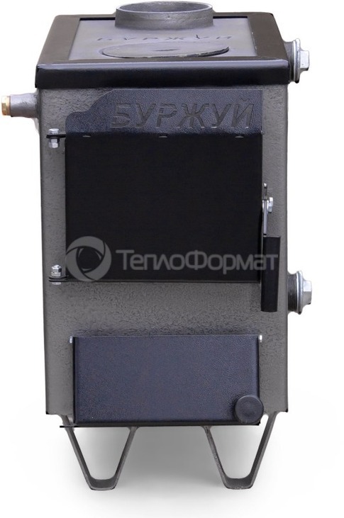 Котел твердотопливный Буржуй КП-10 кВт дымоход вверх (4 мм). Фото 2