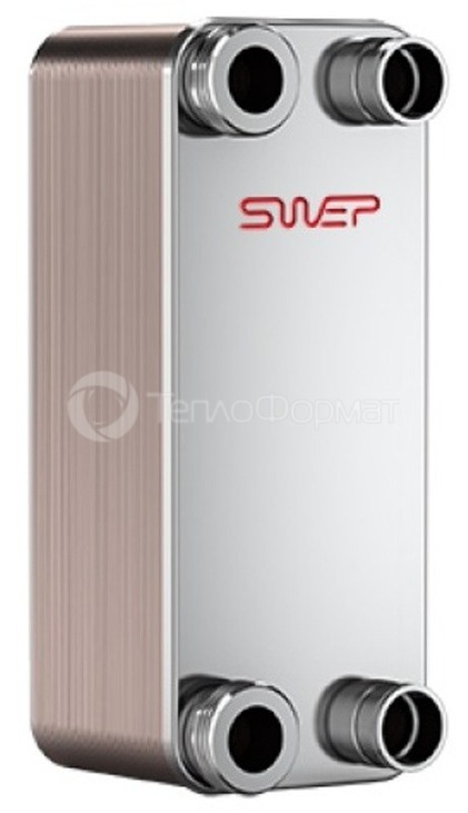 Пластинчастий теплообмінник Swep B12MTx20/1P-SC-S (4x1 1/4" 28U)