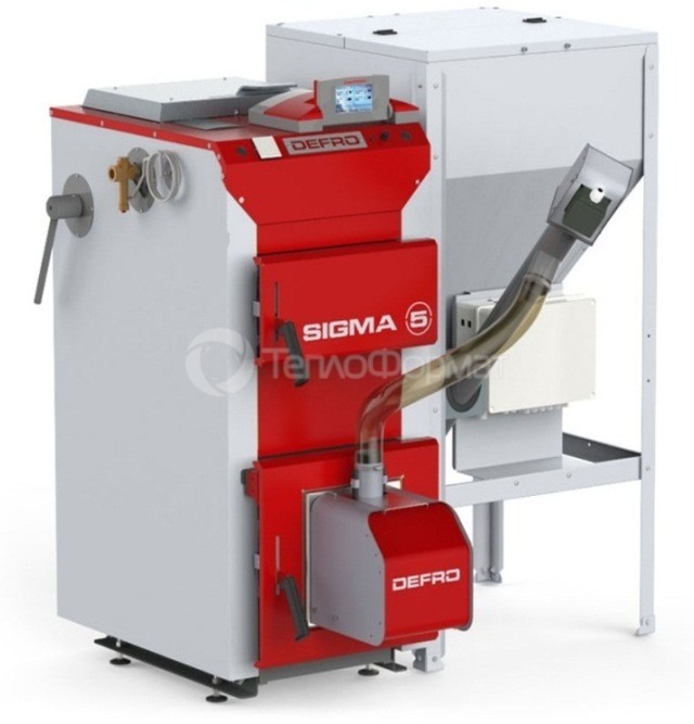 Котел з автоподачею Defro Sigma Ekopell 20 кВт