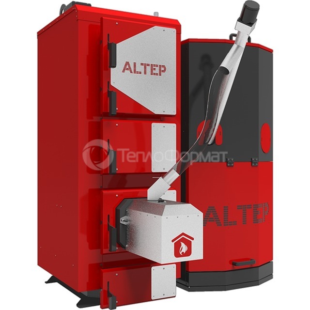Котел с автоподачей Altep Duo Uni Pellet Plus 27 кВт. Фото 3