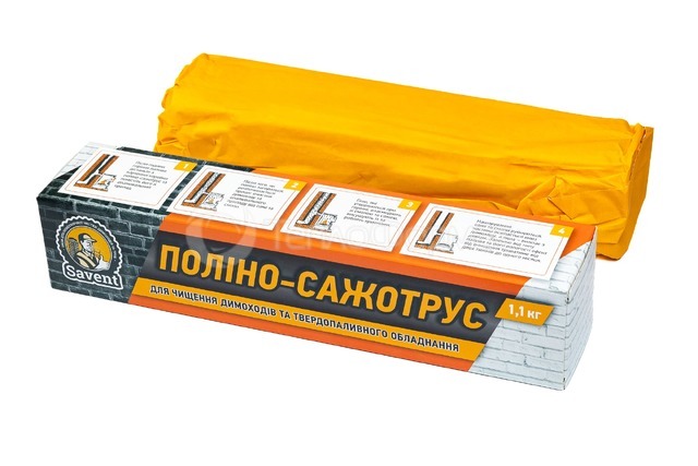 Поліно-сажотрус Savent для чищення димоходу. Фото 7