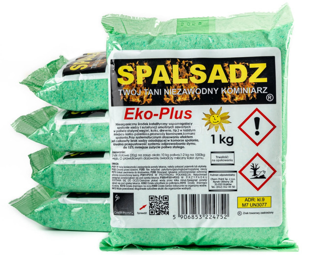 Засіб для чищення димоходів Spalsadz 1 кг х 5 шт