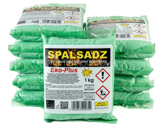 Засіб для чищення димоходів Spalsadz 1 кг х 10 шт