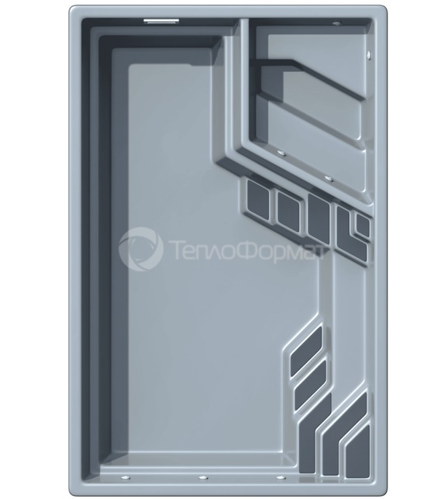 Композитний басейн Lagos Valar 5,7х3,7 м
